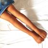 Flash Girls Silk Mesh Pantyhose Tights Kids Fishnet Stocking Stockings Girls Pants Girls Sweatsuits (Orange, One Size) view 2