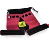 LEVIERO Woddies Gymnastics Grips for Crossfit, Pull-Ups, Weightlifting - Soft Leather, Comfort Fit, Durable WOD Grips for Adults L Pink view 3