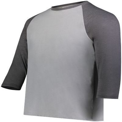 Gameday Vintage 3/4 Tee Grey Heather/Carbon Heather M