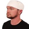 Chef's Beanie Elastic Back - White Airflow Mesh with Sweatband - USA Made Chef's Caps - Made in the USA! 100% Cotton! view 1
