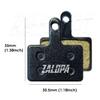 Up to 99% Organic Resin ZALOPA Brake Pads for Shimano B01S B03S Compatible Tektro TRP E10.11 P20.11 A10.11 HD E350 M275 M285 no harm to disc Brake Rotor Copper view 4