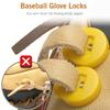 AliBall Glove Locks, Lace Locks for Baseball Glove 8 Pack, Never Need Thying Knots Again, Strong Elasticity, Made Plastic and Springs, Fits All Gloves, Baseball Glove Accessories (Yellow) view 2