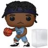 POP NBA: Grizzlies - Ja Morant (Alternate Uniform) Funko Vinyl Figure (Bundled with Compatible Box Protector Case), Multicolor, 3.75 inches view 1