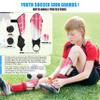 Shin Guards Soccer Youth with Ankle Protection Shin Pads for Kids Girls Boys Toddler S Size view 3