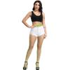 EVERSWE High Waist Fishnet Tights, Thigh High Suspender Stockings (NG-LM, SM) view 4