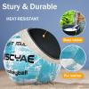 MSCYAE Volleyball Official Size 5,Soft Indoor Outdoor Volleyballs - Sports Training Game Play Ball for Beginner Boy and Girls, Teenager, Adult (Best Gift) view 4
