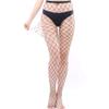 EVERSWE High Waist Fishnet Tights, Thigh High Suspender Stockings (L1P, SM) view 1