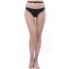 EVERSWE High Waist Fishnet Tights, Thigh High Suspender Stockings (M1P, SM) view 2