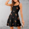 Cartoon Angry Gorilla Print Women's Sleeveless Dress Spaghetti Strap Swing Beach 2022 view 3