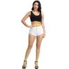 EVERSWE High Waist Fishnet Tights, Thigh High Suspender Stockings (YEL-LM, SM) view 2