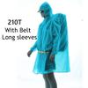 3FULGEAR Lightweight Hiking Poncho, Waterproof Backpack Poncho Raincoat for Outdoor Trekking, Camping, Hiking (Blue) view 4
