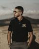 ALLNTRENDS Yosemite National Park Men's Polo T Shirt Embroidered U.S. National Park Service Shirt (S, Black) view 2