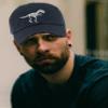 ALLNTRENDS Dinosaour Skeleton Embroidery Dad Hat Adjustable Dino Embroidered Skull Cap (Black) view 2