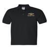 ALLNTRENDS Yosemite National Park Men's Polo T Shirt Embroidered U.S. National Park Service Shirt (XL, Black) view 1