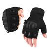Mossy Oak Fingerless Tactical Gloves, Knuckle Protection, Half-Finger, Black, Medium, Unisex, Outdoor, Sports, Hunting, Cycling, Hiking view 1