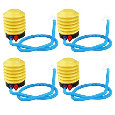 Ciieeo 4pcs Bellows Foot Pump for Yoga Air Mattress and Inflatables Compact Design Material Versatile Air Pump for and Use