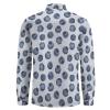 Blueberry Men's Shirt Long-Sleeve Button Hawaiian Shirt Tops for Casual Beach Work 6XL view 4