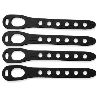BIG DAVE'S Rubber Bike Rack Strap Compatible with Thule T2/T3 (7533535) (4-Pack)