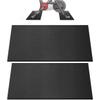 Crostice Double Mat Compatible with Peloton Bike, for Most Bike, Thickness 6mm, Bike Trainer Accessories, 11.8x24 inch * 2 Mat Protect Hardwood Floor Carpet, for Cycling Home Gym Exercise view 1