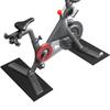 Crostice Double Mat Compatible with Peloton Bike, for Most Bike, Thickness 6mm, Bike Trainer Accessories, 11.8x24 inch * 2 Mat Protect Hardwood Floor Carpet, for Cycling Home Gym Exercise view 3