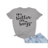 5X-Large Oxford Mens Life is Better with My Boys Mother Gift Idea for Mom T-Shirt view 1
