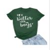 3X-Large Forest Green Mens Life is Better with My Boys Mother Gift Idea for Mom T-Shirt view 1