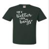 3X-Large Forest Green Mens Life is Better with My Boys Mother Gift Idea for Mom T-Shirt view 3