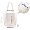 Muka Yoga Mat Bag carrier Grey Canvas Tote Bag, Shoulder Gym Bag with Yoga Mat Holder for Workout Pilates Travel Beach view 2