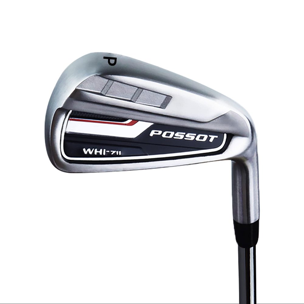 POSSOT Golf Irons Individual, Golf Iron Set for Men (5,6,7,8,9 and Piching Wedge or Golf Hybrid Right Handed with Regular Flex Steel Shaft, P