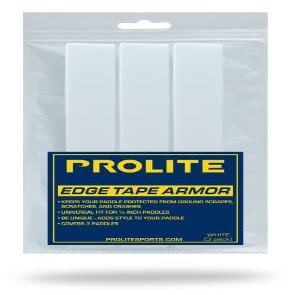 PROLITE Pickleball Paddle - Edge Tape Armor (12-Pack, White)