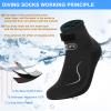 Gimilife Neoprene Socks, 3MM Water Socks for Women Men, Diving Wetsuit Sock for Beach Volleyball Snorkeling Surfing view 4