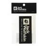Jack Wolfskin Sticker (Brand Logo/3.9 inches (10 cm)) [8007701 / STD Logo Sticker] Square 6502_Granite Black view 1