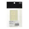 Jack Wolfskin Sticker (Brand Logo/3.9 inches (10 cm)) [8007701 / STD Logo Sticker] Square 6502_Granite Black view 2