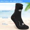 Gimilife Neoprene Socks, 3MM Water Socks for Women Men, Diving Wetsuit Sock for Beach Volleyball Snorkeling Surfing view 3