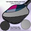 BEIVES Pickleball Paddles, USAPA Fiberglass Pickleball Paddles Set of 4, Pickleball Set with 4 Pickleball Rackets, Including 4 Pickleballs & 1 Carry Bag, Pickle Ball Paddles Set for Men, Women view 2