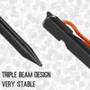 Grassman 16 Pack Tent Stakes, 7075 Aluminium Tent pegs, Heavy Duty Lightweight Ground Pegs, Durable and Safe Metal Camping Spikes, Black view 3