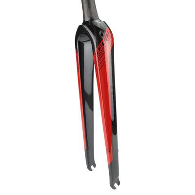 HSQMA Carbon Fiber Rigid Fork 700c Road Bike Fork Disc Brake 26'' 27.5'' 29'' Bike Fork Quick Release 9x100mm 1-1/2'' Tapered Front Fork