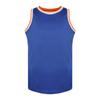 MESOSPERO Blank Basketball Jersey 90S Hip Hop Clothing for Party,Mens Plain Mesh Athletic Practice Sports Shirts S-3XL (Small,Blank-Blue) view 2