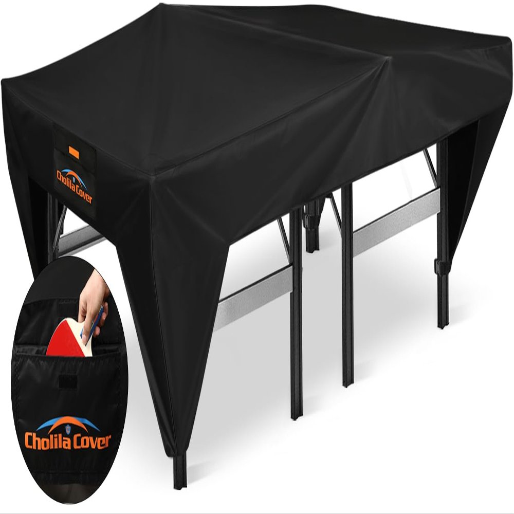 Cholila Ping Pong Table Cover, Premium Oxford Fabric Cover, All-Weather Waterproof