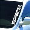Dabbledown Misunderstood DD102 Lowrider Car Truck Window Windshield Lettering Decal Sticker Decals Stickers Drift Dub Lowered JDM Fresh Detailed Stance Fitment 4x4 view 1