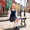 Otter MOMO Todder Little Girls Black Oxford Shoes Mary Jane T-Strap Size 4 School Uniform Party Dress Flat Shoes view 3