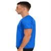 Hansber Men's Quick Dry Short Sleeve Shirt Sun Protection Rash Guard Swim Tee Athletic Running Fishing Shirts Lake,Blue Medium view 4