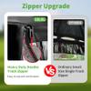 10L0L Golf Cart Driving Enclosure 2 Passenger for Yamaha G14 G16 G22 G29 Drive2 with Heavy Duty Zipper,600D Golf Cart Rain Cover Driving Covers with Roll-up Windshield, 4-Sided Clear Window view 3