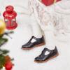 Otter MOMO Todder Little Girls Black Oxford Shoes Mary Jane T-Strap Size 3 School Uniform Party Dress Flat Shoes view 4