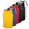 MESOSPERO Blank Basketball Jersey 90S Hip Hop Clothing for Party,Mens Plain Mesh Athletic Practice Sports Shirts S-3XL (Medium,Blank-Yellow) view 1