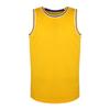 MESOSPERO Blank Basketball Jersey 90S Hip Hop Clothing for Party,Mens Plain Mesh Athletic Practice Sports Shirts S-3XL (Medium,Blank-Yellow) view 2