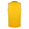 MESOSPERO Blank Basketball Jersey 90S Hip Hop Clothing for Party,Mens Plain Mesh Athletic Practice Sports Shirts S-3XL (Medium,Blank-Yellow) view 3
