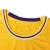MESOSPERO Blank Basketball Jersey 90S Hip Hop Clothing for Party,Mens Plain Mesh Athletic Practice Sports Shirts S-3XL (Medium,Blank-Yellow) view 4