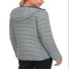 Little Donkey Andy Women's Packable Lightweight Puffer Jacket Windproof Hooded Winter Coat with Recycled Insulation Light Grey L view 4
