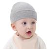 UTTPLL Baby Hats Mittens Set Unisex Newborn Beanie Cap No Scratch Cotton Gloves Toddler Boy Girl Hospital Hat 0-6 Months Black One Size view 3